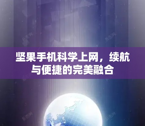 坚果手机科学上网，续航与便捷的完美融合