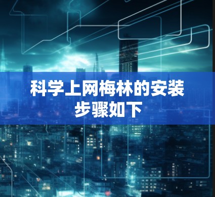 科学上网梅林的安装步骤如下