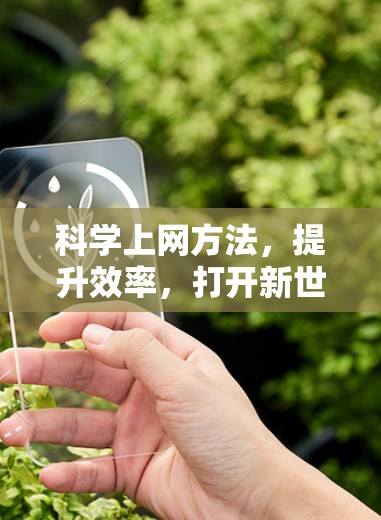 科学上网方法，提升效率，打开新世界