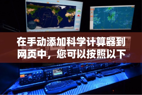 在手动添加科学计算器到网页中，您可以按照以下步骤进行