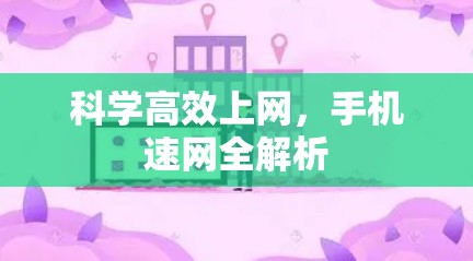 科学高效上网，手机速网全解析