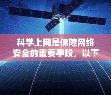 科学上网是保障网络安全的重要手段，以下是一些科学上网的建议