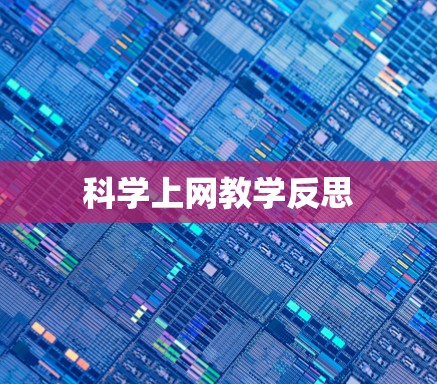 科学上网教学反思