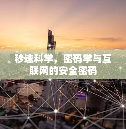 秒速科学,密码学与互联网的安全密码 秒速科学,密码学与互联网的安全密码
