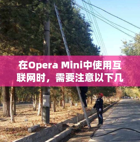 在Opera Mini中使用互联网时,需要注意以下几点和操作步骤,以确保网络连接稳定且高效