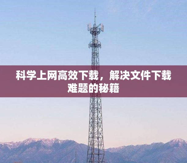 科学上网高效下载，解决文件下载难题的秘籍
