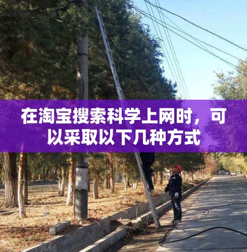 在淘宝搜索科学上网时，可以采取以下几种方式