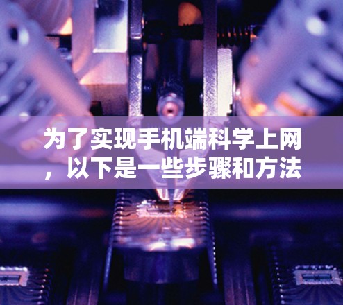 为了实现手机端科学上网，以下是一些步骤和方法