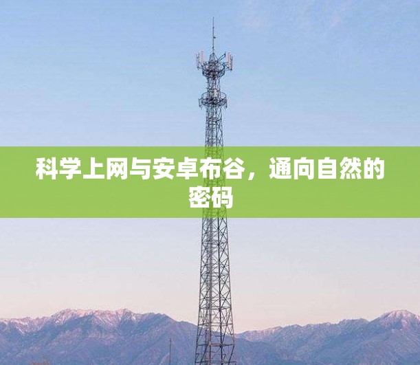 科学上网与安卓布谷，通向自然的密码
