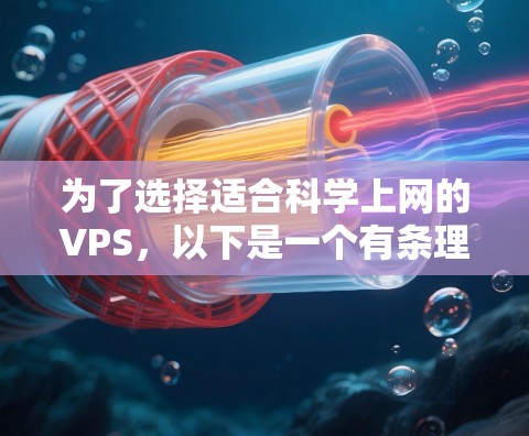 为了选择适合<strong>科学上网</strong>的VPS,以下是一个有条理的指南,帮助您做出明智的决定