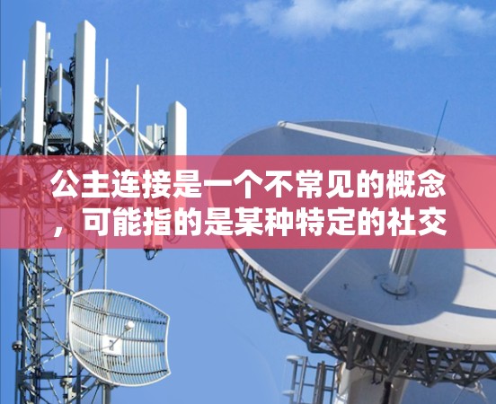 公主连接是一个不常见的概念，可能指的是某种特定的社交平台或应用。如果公主连接是指一个不科学的上网服务，可能涉及内容审核、算法优化或用户隐私保护等问题。以下是对可能情况的分析