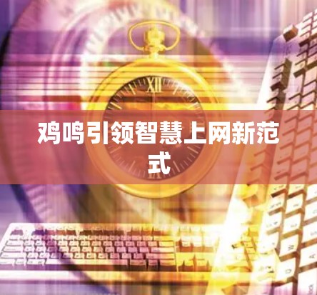 鸡鸣引领智慧上网新范式 鸡鸣引领智慧上网新范式
