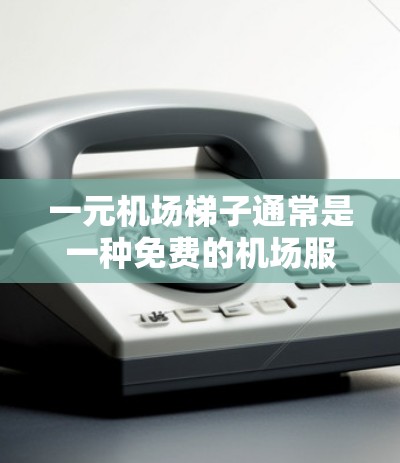 一元机场<strong>梯子</strong>通常是一种免费的机场服务，允许乘客使用，通常包括携带行李。以下是对一元机场<strong>梯子</strong>的详细说明