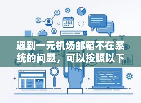 遇到一元机场邮箱不在系统的问题，可以按照以下步骤排查