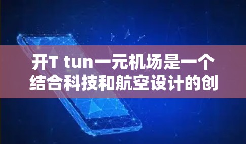 开T tun一元机场是一个结合科技和航空设计的创新项目,旨在为航空公司提供高效的解决方案。以下是详细的步骤说明