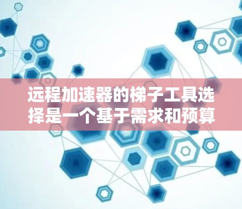 远程加速器的<strong>梯子</strong>工具选择是一个基于需求和预算的决策过程。以下是一个有条理的指南,帮助您根据自己的情况做出最佳选择