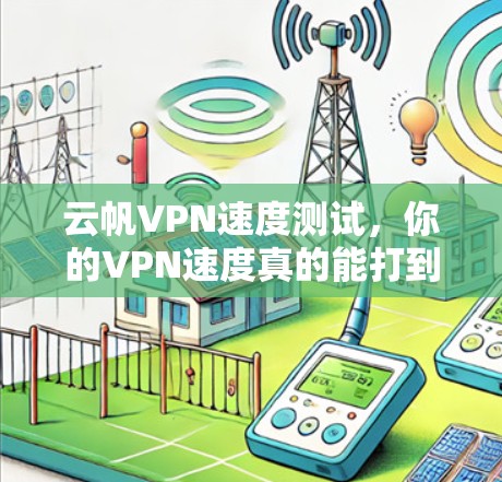 云帆VPN速度测试，你的VPN速度真的能打到1吗？