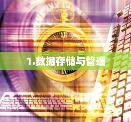 1.数据存储与管理