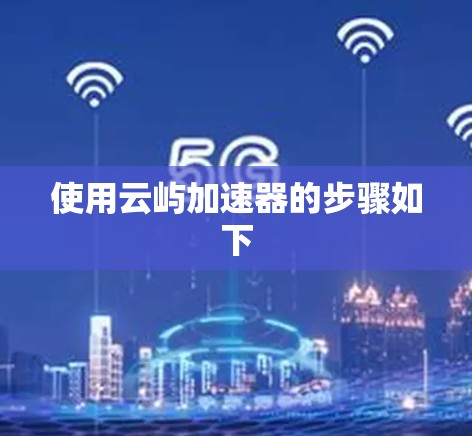 使用云屿加速器的步骤如下