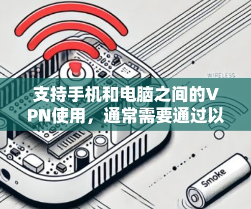 支持手机和电脑之间的VPN使用，通常需要通过以下步骤实现