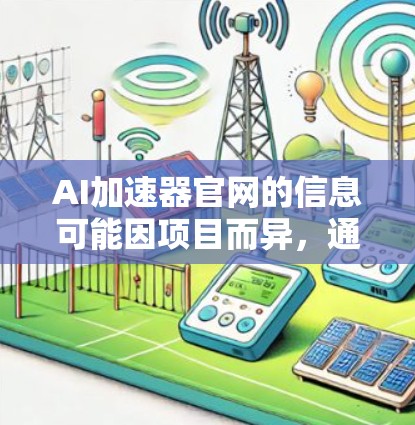 AI加速器官网的信息可能因项目而异,通常会以特定的网址来展示。以下是常见的AI加速器网站的名称和网址 AI加速器官网的信息可能因项目而异,通常会以特定的网址来展示。以下是常见的AI加速器网站的名称和网址