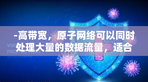 -高带宽，原子网络可以同时处理大量的数据流量，适合大规模的数据传输