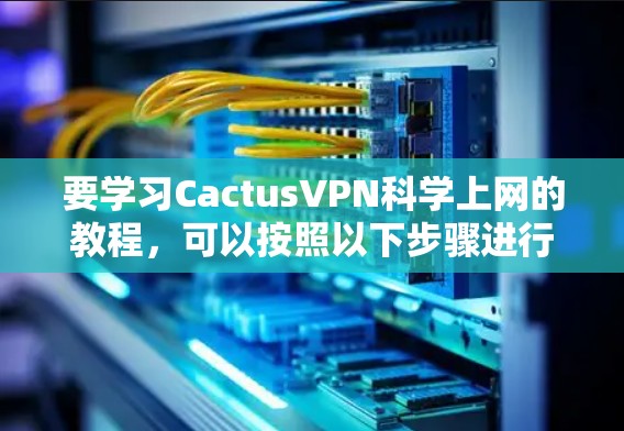 要学习CactusVPN科学上网的教程，可以按照以下步骤进行