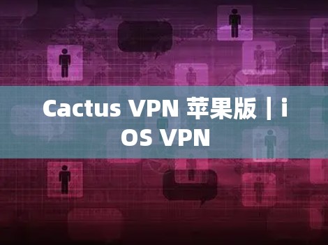 Cactus VPN 苹果版|iOS VPN Cactus VPN 苹果版|iOS VPN