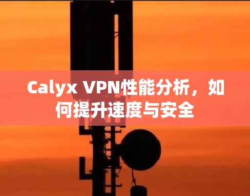 Calyx VPN性能分析，如何提升速度与安全