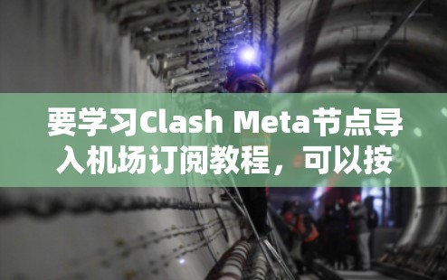 要学习Clash Meta节点导入机场订阅教程，可以按照以下步骤进行