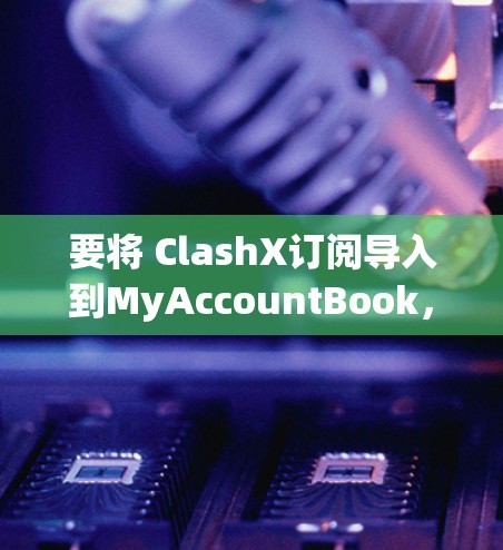 要将 ClashX订阅导入到MyAccountBook，请按照以下步骤操作