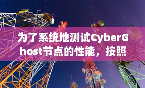 为了系统地测试CyberGhost节点的性能，按照以下步骤进行