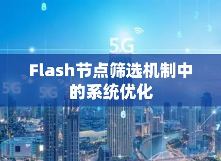 Flash节点筛选机制中的系统优化