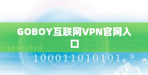 GOBOY互联网VPN官网入口