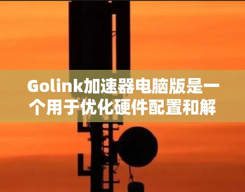 Golink加速器电脑版是一个用于优化硬件配置和解决显卡卡顿的软件。以下是详细的使用步骤和注意事项