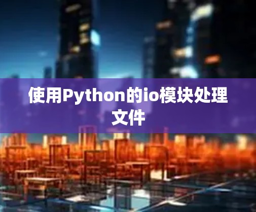 使用Python的io模块处理文件