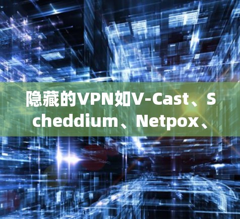 隐藏的VPN如V-Cast、Scheddium、Netpox、Hive、Vox、Badger、CubeHost等,各有其独特的评价和特点,以下是根据用户评价整理的分析