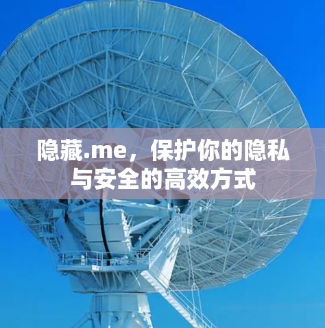 隐藏.me,保护你的隐私与安全的高效方式