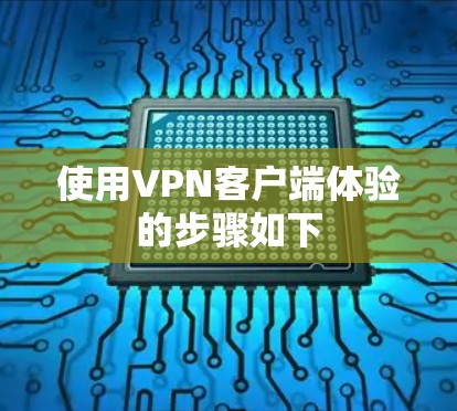 使用VPN客户端体验的步骤如下