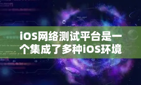 iOS网络测试平台是一个集成了多种iOS环境测试工具的综合平台，用于开发和测试iOS应用程序。以下是iOS常用的网络测试平台及其详细介绍