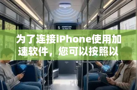为了连接iPhone使用加速软件，您可以按照以下步骤操作